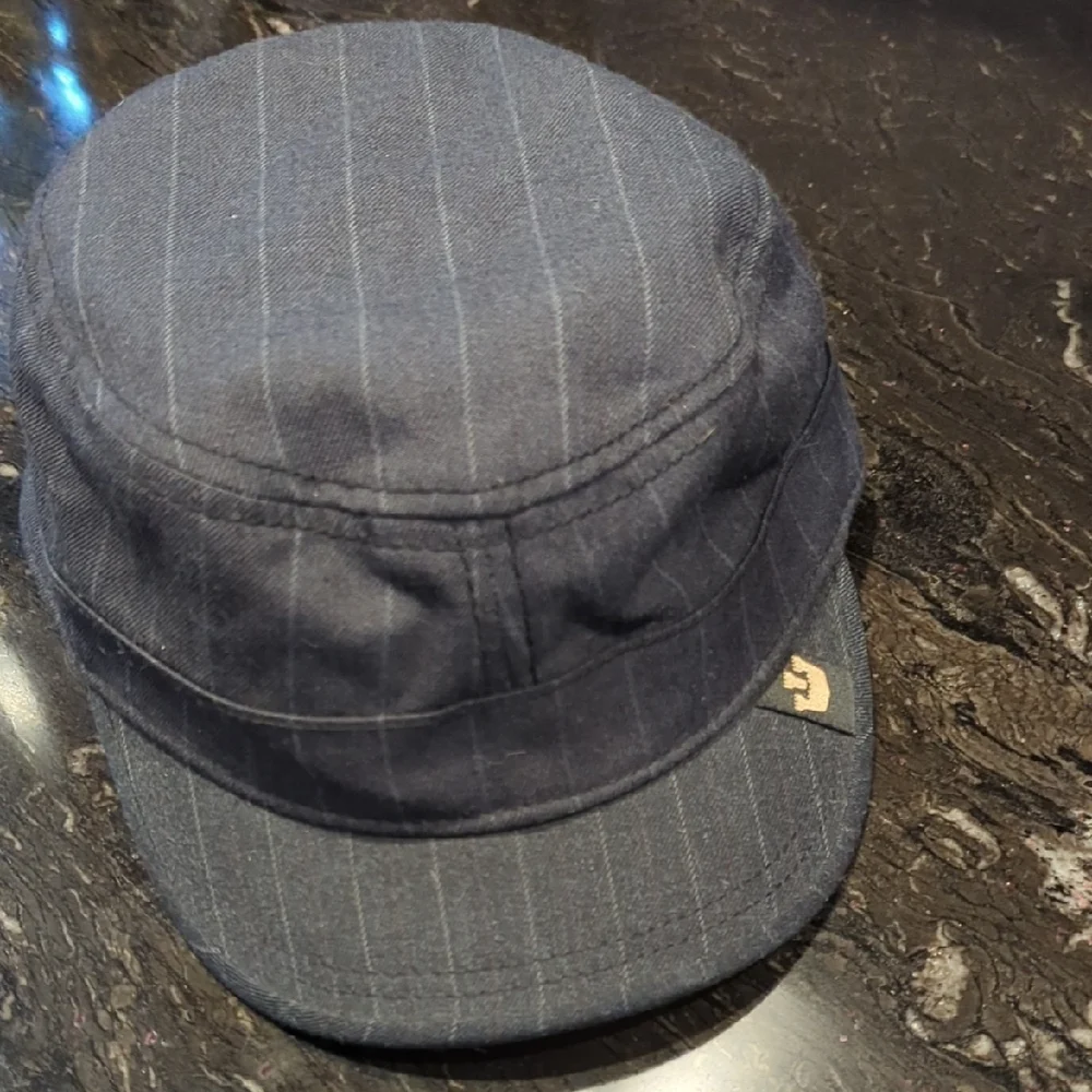 Goorin Bros Hat Striped Gray Newsboy Academia Preppy